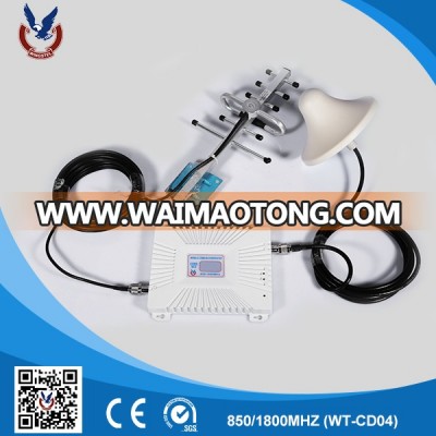 Newest dual Band Booster Series 850/1800MHz band cdma wcdma repeater